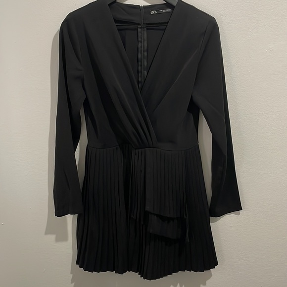 ZARA PLEATED BLAZER JUMPSUIT/ROMPER - Picture 7 of 9